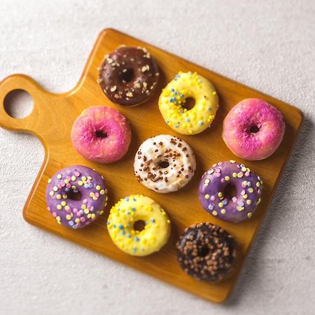 Royton Sapporo Hotel Eksteriør bilde A selection of doughnuts