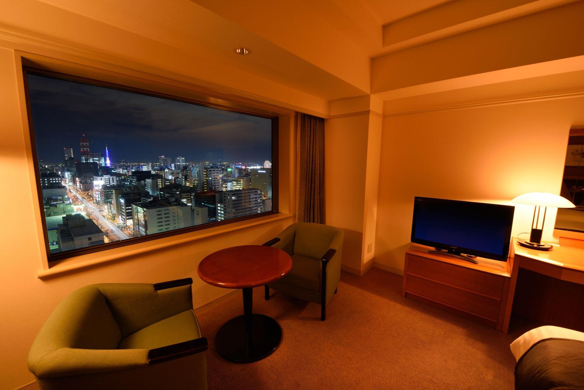 Royton Sapporo Hotel Eksteriør bilde A room at the hotel